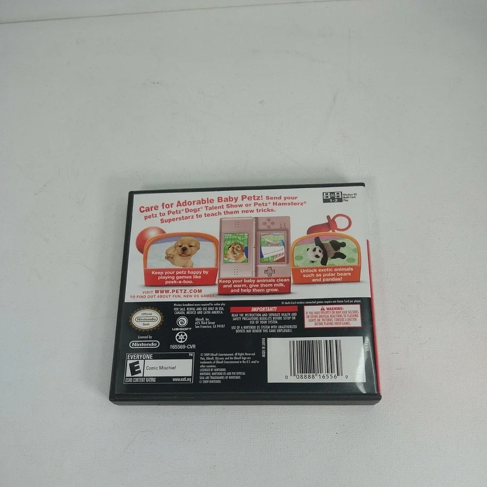 Petz Nursery (Nintendo DS, 2009) Complete